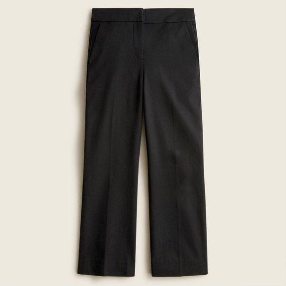 NWT J.Crew | Hayden kickout crop pant in bi-stretch cotton | Size 00 - Picture 4 of 6